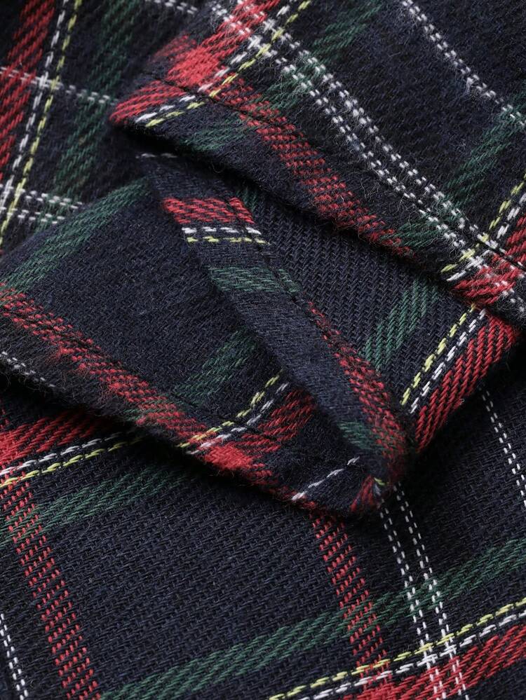Women's Plaid Casual Mid-Length Loose A-Line Skirt