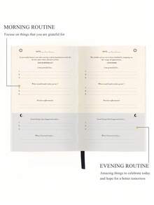 The Gratitude Journal : 5 Minute Journal - Record Five Minutes A Day For More Affirmation & Reflection,Optimism,Positivity,Happiness,A Simple Undated Hardcover Five Minute Guide Daily - 米色 - 查看 7