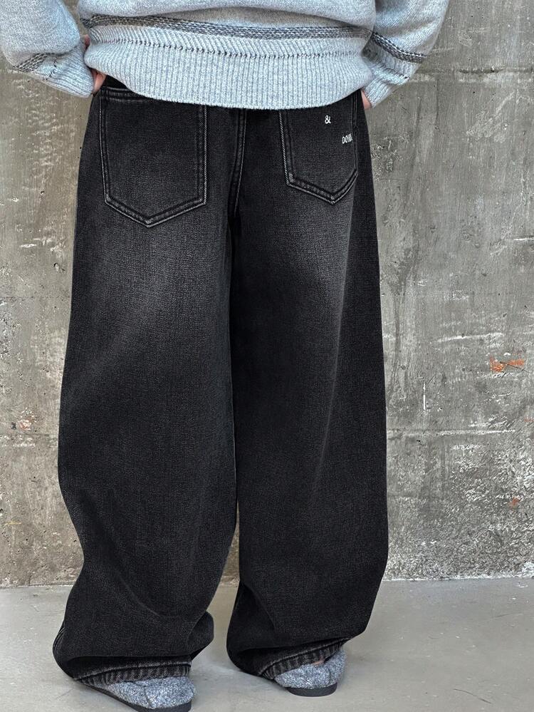 Tween Boy Denim Jeans Thermal Lined, Winter