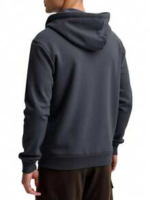 Superdry Men's Hoodie Navy Blue - Grey - View 2