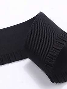 2码DIY服装蕾丝松紧带，腰带弹力丝带 - 适用于DIY连衣裙、衣服、裤子、鞋子和帽子装饰 - 彩色 - 查看 14