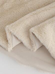 Selianne Women's New Fuzzy Shawl Cardigan, Autumn/Winter - Beige - View 8