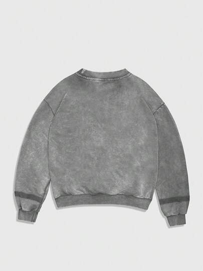 sweat-shirt décontracté à col ras du cou et manches longues, couleur unie, automne/hiver pour hommes