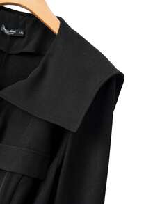 GlowEve CURVE 新款修身黑色百搭西装（最新款式） - 黑色 - 查看 5