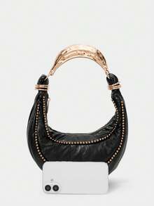 SHECARRY Ladies Handbag - Black - View 4