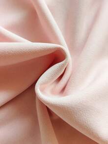 SHEIN Vintaside Kids 女童刺绣彼得潘领长袖公主裙，舒适时尚，适合日常穿着，春秋季 - 粉色 - 查看 6