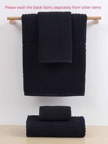 QIBHI 1/2/3pcs 100% Cotton Jacquard (Lightweight) Fabric, Not Thick, Choose Towel/Bath Towel, Multiple Sizes Available, Convenient For Home Use And Travel, Guest Use, Cotton Terry, Absorbent And Soft, Suitable For Bathroom, Swimming Pool, Luxurious Choice Of Your Preferred Size - Orange - View 8