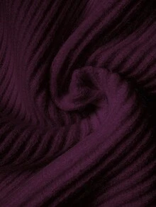 Elenzga Pull pour femmes, style vintage de Stockholm, couleur crème, convient aux enseignants, étudiants, bureau, décontracté, rendez-vous, simple, élégant, polyvalent, Top en tricot - Fushia - Voir 7