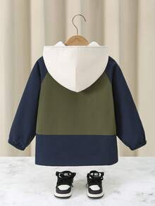 Boys' Warm Long Sleeve Windproof Coats, Autumn/Winter