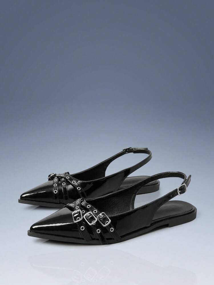 CUCCOO GRLICON Women's Flat Shoes, Y2K Style, Punk Rock, Biker Chic, Suitable For Spring/Summer, Vacation, Travel, 2000s Style