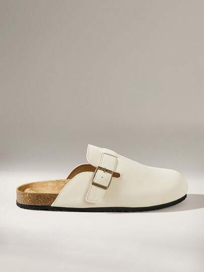 Solecia New Women Slip-On Flat Mules, Casual Loafers With Suede Texture, Fashion Versatile And Comfortable For Outdoor Wear