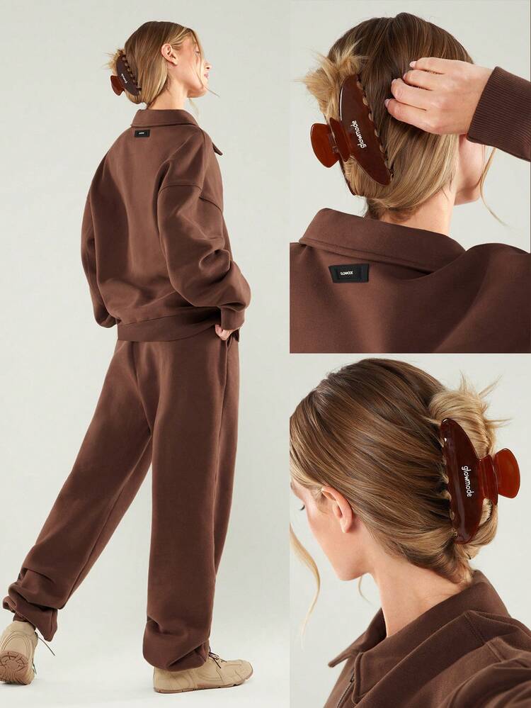 フレキシブルクロー 丈夫で強力 スタイリッシュなヘアクリップ ヨガスタジオ ジム トレーニング デイリーアクティブウェア