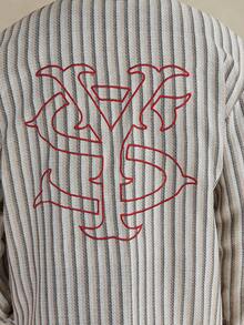 STYNVO Camisa casual de manga larga con botones y rayas para hombre - Multicolor - Ver 6