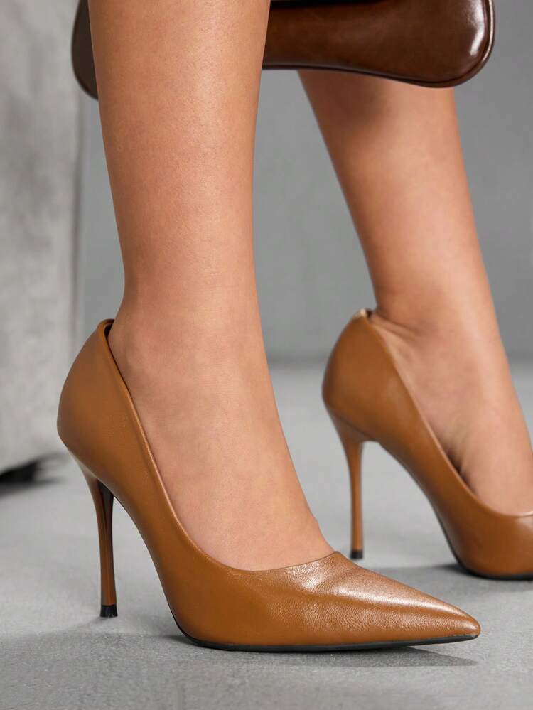 CUCCOO SZL Women's Pointed Toe Stiletto High Heel Pumps, Suitable For Commuting, Dating, Party And Other Occasions For Christmas Spring Shoes