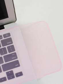 1片笔记本电脑薄膜键盘保护膜，硅胶防尘保护膜，适用于14英寸和15英寸笔记本电脑