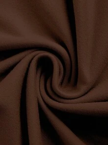 SHEIN EZwear 4件/套 女士休闲圆领T恤，纯色，适合秋冬季节，可叠穿、户外穿着、打底衫 - 彩色 - 查看 3