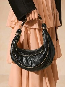 SHECARRY Ladies Handbag - Black - View 2
