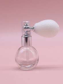 Joivida 1pc Elegant Spherical Glass Perfume Bottle With An Airbag Spray System – A Reusable | Travel-Friendly Empty Perfume Bottle. It Features A Transparent Spherical Design And A Fine-Mist Sprayer, Suitable For Essential Oils. This Durable And Portable Container Doubles As A Reusable Travel Perfume Sprayer And Elegant Glass Bottle. Perfect For Travel, It Can Also Be Used To Spray Glitter For A Sparkling Effect. Ramadan Festival