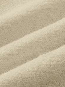 Franclia 新款秋冬法式个性高端简约设计女式开衫毛衣 - 杏色 - 查看 5