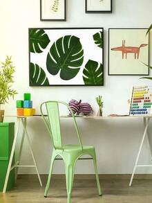 50pcs-Tropical Party Decorations Supplies Tropical Palm Leaves Hibiscus Flowers Simulation Artificial Leaf For Hawaiian Luau Party Jungle Beach Theme BBQ Birthday Table Decor,Artificial Palm Leaves For Hawaiian Jungle Themed Party - Multicolor - View 7