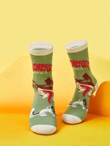 LOONEY TUNES X SHEIN Women Crew Socks - Multicolor - View 4