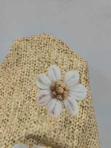 EMERY ROSE 秋冬女士针织花卉印花圆领长袖休闲运动衫 - 彩色 - 查看 4