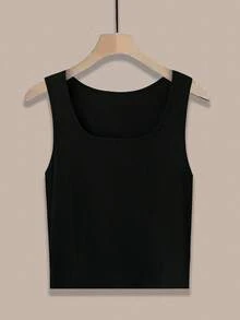 SHEIN PETITE CURVE 大码浅蓝色长袖衬衫、吊带背心和阔腿裤三件套，优雅休闲家居服，适合娇小身材 - 彩色 - 查看 4