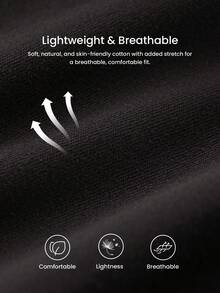 LUVLETTE Christmas & New Years Pajamas Couple Autumn And Winter Soft 100% Pure Cotton Basic Black Long Button-Up Top & Pants Pajama Sets For Men Lounge Sets For Men Pants With Pockets Fall Pajamas - Black - View 8