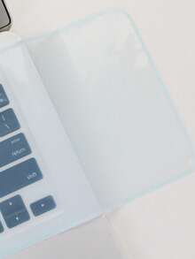 1片笔记本电脑薄膜键盘保护膜，硅胶防尘保护膜，适用于14英寸和15英寸笔记本电脑