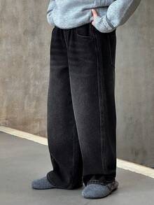 DAZY 男童保暖牛仔裤，冬季款