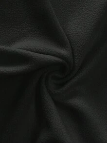 INAWLY Women's Autumn/Winter New American Style High-End Black Thin Velvet Versatile Casual Stirrup Leggings - Black - View 5