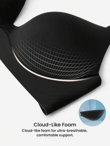 LUVLETTE Áo thun nâng ngực không dây Dream Curve Support+ màu đen Size cơ bản Áo ngực Freedom thoải mái không thể thiếu - màu đen - Xem 10