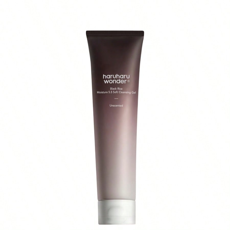 Shein Black Rice Triple Aha Gentle Cleansing Gel 100 Ml – Cleansing Gel, Low Ph 5.5, For Sensitive Skin, Unscented, Rice, Suitable For Morning Skincare Routine