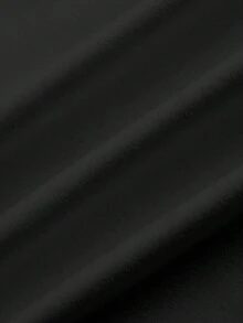 SHEIN EZwear 休闲长袖小马标志印花前拉链连体裤，适合秋冬 - 彩色 - 查看 6