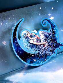 1本，128张/256页，星月少女魔法精装本，复古欧洲魔法书，封面印章笔记本，彩色内页，附3D卡片手册，旅行日记，创意写作，完美礼物 - A5 - 查看 6