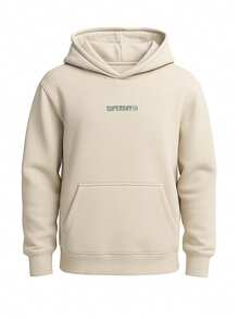 Superdry Men's Hoodie Beige - Chateau grey - View 4