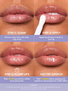 SHEGLAM Hot Goss Plumping Lip Gloss-Oh Em Gee Instant Volumising Tinted Lip Gloss High Shine Finish Moisturizing Lip Plumper Gloss Reduce Lip Fine Lines Non-Sticky Lip Glow Oil Pink Lip Gloss Brand Beauty Makeup Face Paint Cosmetic For Women Girls Perfect For Fall Winter Ideal For Y2K Fancy Fashion Suitable For Birthday Christmas Present Party Ready Best Color - Nhiều màu - Xem 6
