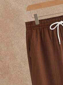 Manfinity NXTstreet 男士纯色短袖前扣休闲衬衫套装 - 彩色 - 查看 4