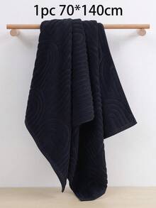 QIBHI 1/2/3pcs 100% Cotton Jacquard (Lightweight) Fabric, Not Thick, Choose Towel/Bath Towel, Multiple Sizes Available, Convenient For Home Use And Travel, Guest Use, Cotton Terry, Absorbent And Soft, Suitable For Bathroom, Swimming Pool, Luxurious Choice Of Your Preferred Size - Orange - View 9