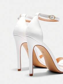 CUCCOO BIZCHIC 女士时尚白色高跟凉鞋度假鞋夏季促销万圣节圣诞节 - 白色 - 查看 9