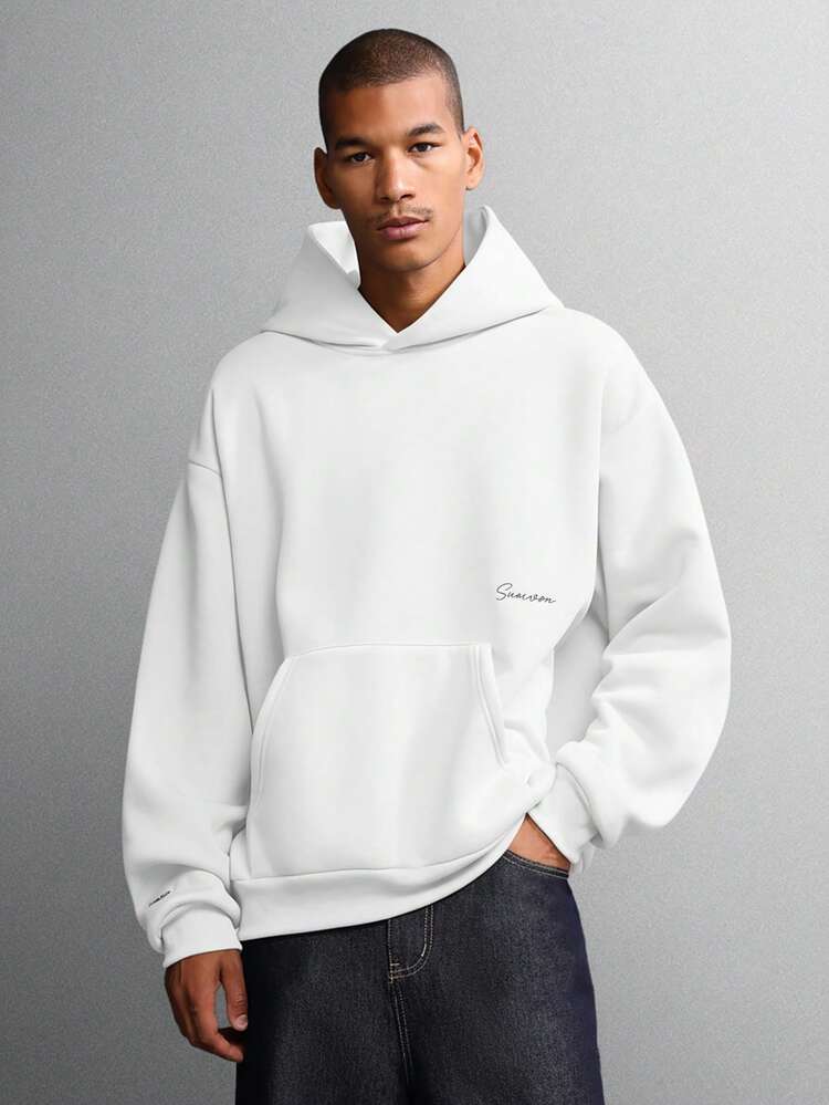 Sweat à capuche coupe standard avec cordon de serrage