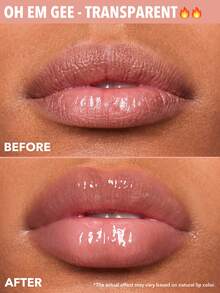 SHEGLAM Hot Goss Plumping Lip Gloss-Oh Em Gee Instant Volumising Tinted Lip Gloss High Shine Finish Moisturizing Lip Plumper Gloss Reduce Lip Fine Lines Non-Sticky Lip Glow Oil Pink Lip Gloss Brand Beauty Makeup Face Paint Cosmetic For Women Girls Perfect For Fall Winter Ideal For Y2K Fancy Fashion Suitable For Birthday Christmas Present Party Ready Best Color - Nhiều màu - Xem 4