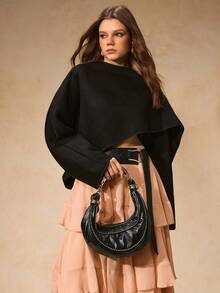 SHECARRY Ladies Handbag - Black - View 5