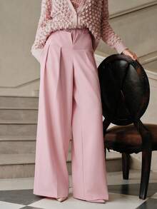 Anewsta Savoree Quần âu nữ thời trang ren nàng tiên cá chắp vá gợi cảm, thích hợp cho mùa thu, đông, xuân, năm mới, tiệc tùng, đám cưới, sang trọng, sành điệu, công sở, lễ tạ ơn, tốt nghiệp, giáng sinh, lễ hội, thanh lịch - Hồng - Xem 2