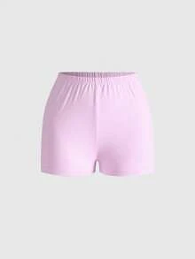 ROMWE J-Fashion Váy trượt patin họa tiết kẻ caro ngọt ngào cổ điển dành cho nữ - màu nâu - Xem 5