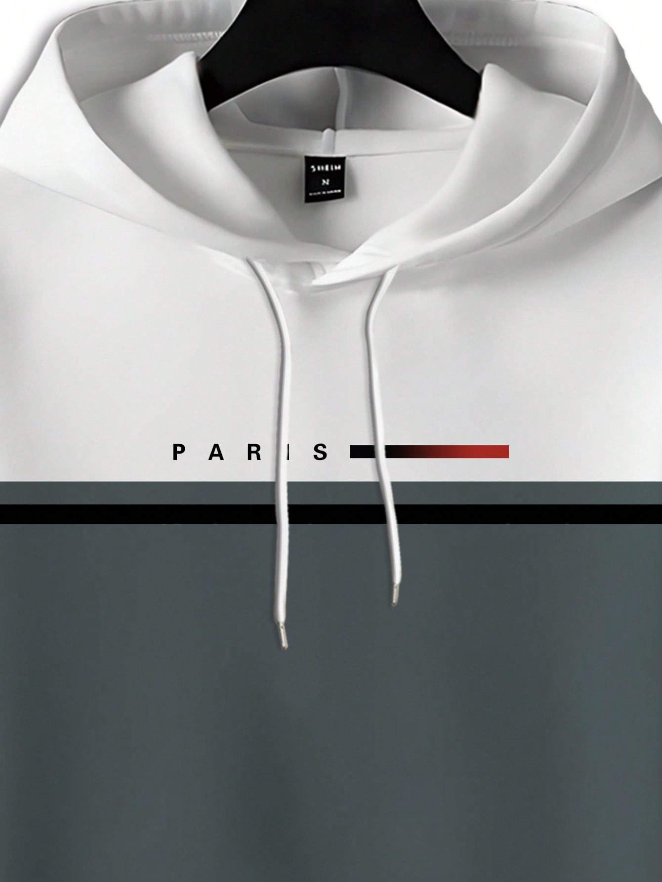 Manfinity Homme مجموعة هوديي رجالي مطبوع عليها حرف...