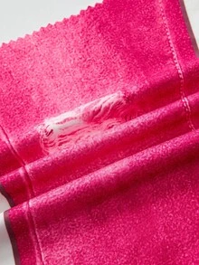 SHEIN 2 件套情人节心形图案少女休闲宽松圆领长袖运动衫和喇叭裤套装 - 彩色 - 查看 5