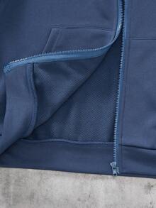 PAVTROS Tween Boy Minimalist Graphic Print Sweatshirt - Dusty Blue - View 9