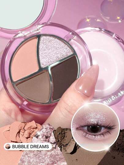 SHEGLAM Daydreamer Mini Palette-Bubble Dreams Brand Beauty Makeup Face Paint Cosmetic For Women Girls Perfect For Fall Winter Ideal For Y2K Fancy Fashion Suitable For Birthday Christmas Present Party Ready Best Color