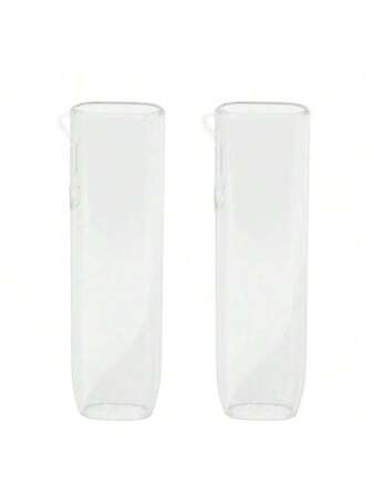 2PCS New Multi-Color Transparent FOR IQOS ILUMA I ONE Fashion Protective Case, Decorative Accessories With Lanyard Suitable For IQOS ILUMA I ONE Wear-Resistant TPU Material, Anti-Fall Feel Full And Not Easy To Slip, With Lanyard Loop Makes It Easier To Hang Your Favorite Accessories, Electronic Cigarette Accessories Protective Case